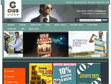 Tablet Screenshot of clubstore.com.br